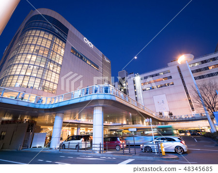 Kita-senju Station in front of the station Kita-senju Station in front of the station 48345685