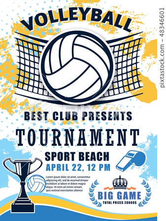 Volleyball sport league cup tournament Volleyball sport league cup tournament 48346601