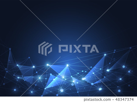 Internet connection, abstract sense of science 48347374