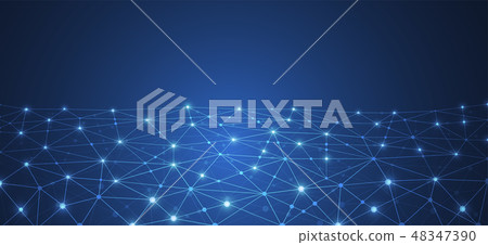 Internet connection, abstract sense of science Internet connection, abstract sense of science 48347390