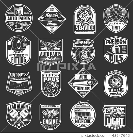 Car repair spare parts, auto diagnostics service 48347643