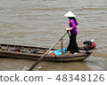 A woman rowing 48348126
