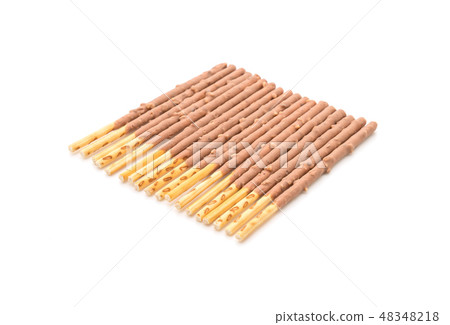 biscuit stick with almond flavored 48348218