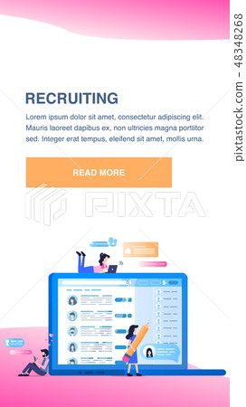 Social Media Profile Screen Office Worker Search Social Media Profile Screen Office Worker Search 48348268