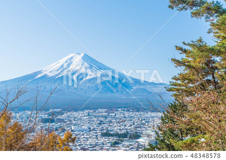 Mountain Fuji San at Kawaguchiko Mountain Fuji San at Kawaguchiko 48348578