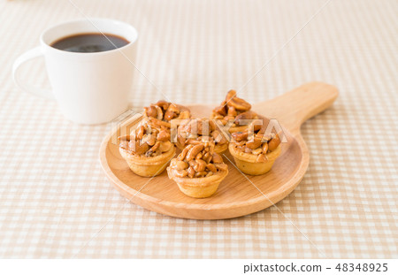 toffee cupcake with coffee toffee cupcake with coffee 48348925