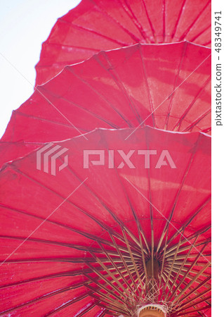Umbrellas / Paper umbrellas colorful Umbrellas / Paper umbrellas colorful 48349741