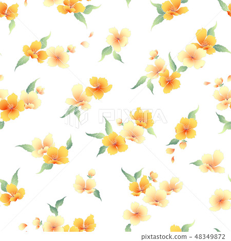 Japanese cherry pattern Japanese cherry pattern 48349872