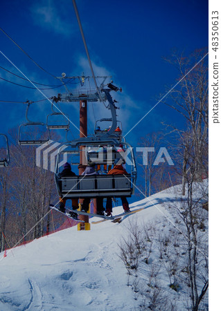 滑雪坡攀登斜坡升降機 48350613