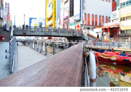 Scenery of Osaka Dotonbori Scenery of Osaka Dotonbori 48351659