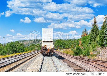 Freight train BNSF Railway Companies 48351844