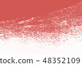 living coral, color of the 2019 year paint stroke 48352109