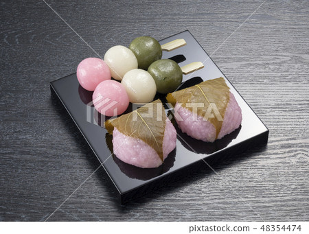 櫻花年糕和櫻花餃子 櫻花年糕和櫻花餃子 48354474