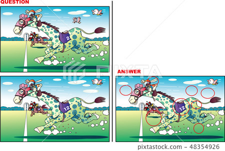 Looking for mistakes, horse racing 48354926