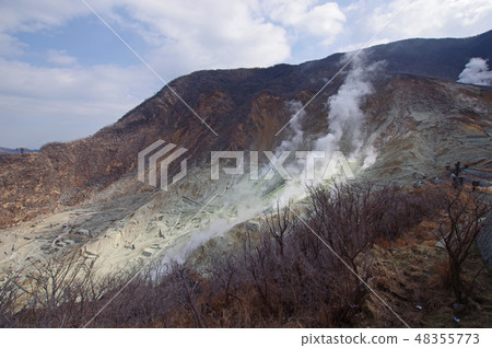 Raising steam Hakone Owakudani 48355773