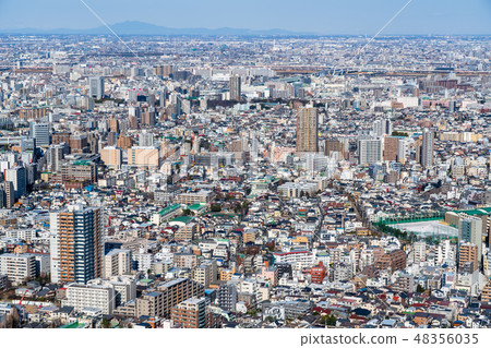 Tokyo Cityscape 48356035