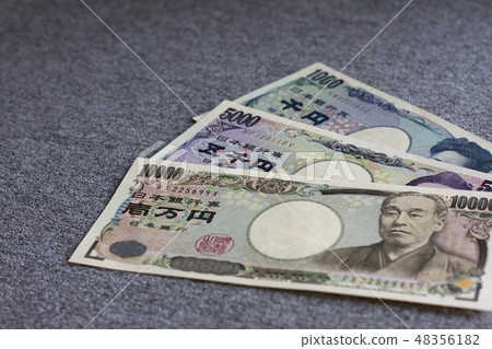 Tags, bills, money Tags, bills, money 48356182