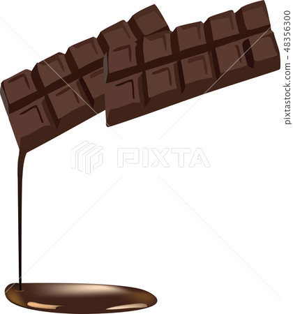 bar of dark chocolate bar of dark chocolate 48356300