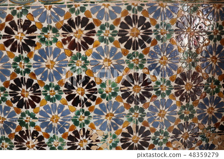 Azulejo of Regalrera Palace Azulejo of Regalrera Palace 48359279