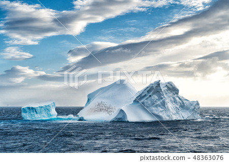 Iceberg in Antarctica sea Iceberg in Antarctica sea 48363076