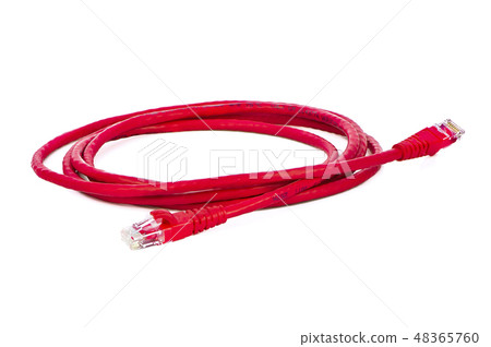 LAN network connection Ethernet RJ45 cable LAN network connection Ethernet RJ45 cable 48365760