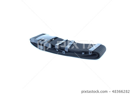 safety belt on isolated white 48366282