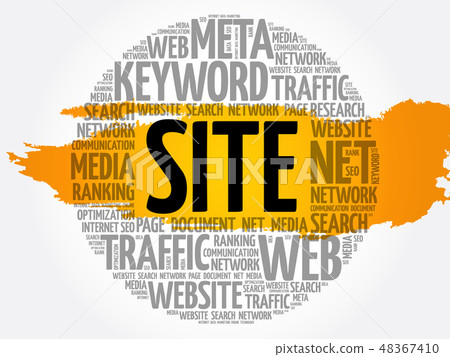SITE word cloud collage SITE word cloud collage 48367410