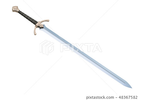 Sword, 3D rendering - Stock Illustration [48367582] - PIXTA