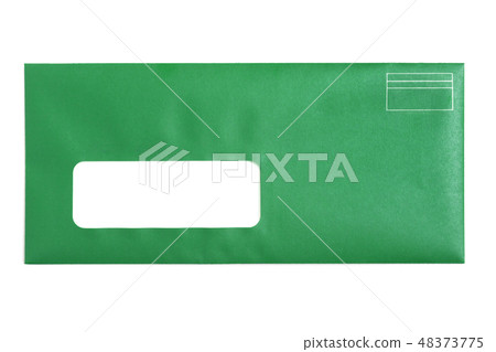 Green Window Envelope Green Window Envelope 48373775