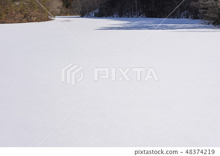 Winter sunny dam lake Z7 Winter sunny dam lake Z7 48374219