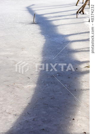 Lakefront on freezing M40 48374232