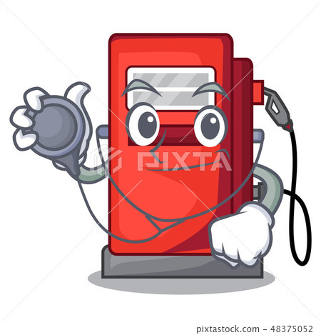Doctor gosoline pump in the character form 48375052