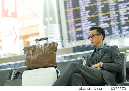 Businessman business trip business image 48376570