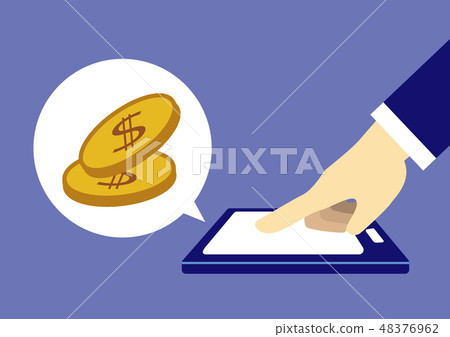 Simple smart illustration Simple smart illustration 48376962