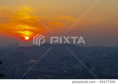 Achasan, Gwangjin-gu, Han river, Seoul Achasan, Gwangjin-gu, Han river, Seoul 48377300