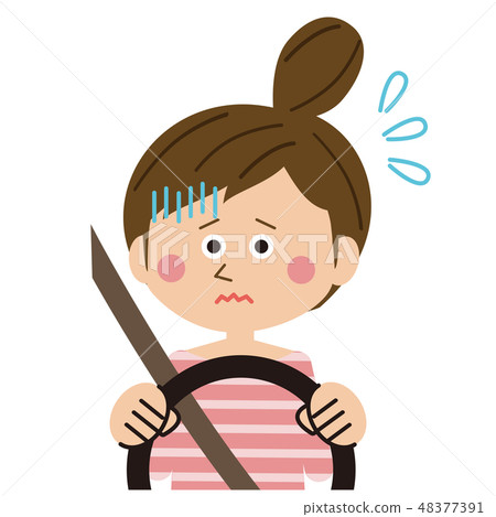 Pop female while driving a woman 48377391