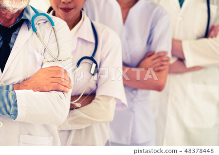 Healthcare people group working in hospital. Healthcare people group working in hospital. 48378448