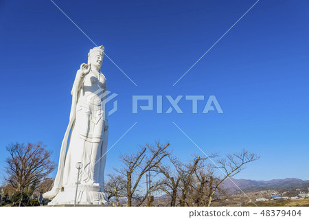 [Nirasaki City, Yamanashi Prefecture] Peace Kannon Kanto Sankannon 48379404
