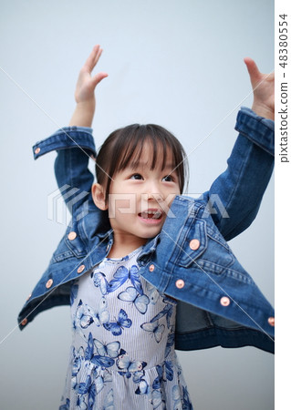 Casual Summer Clothing Spring Clothes One Piece Denim Girls Japanese Jacket Girls 3 Year Old Fashion Stock Images Page Everypixel