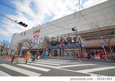 Kawasaki city landscape in Japan Toki Electric Railway Saginuma Station in front of you Kawasaki city landscape in Japan Toki Electric Railway Saginuma Station in front of you 48381964