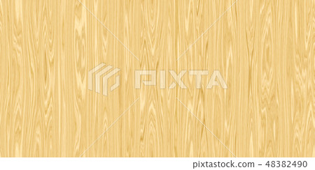  Vibrant detailed wood surface closeup material texture background, top view (seamless connection, high resolution 3D CG rendering ∕ coloring illustration) 48382490