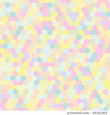 Random hexagon, hex mosaic, tiles the background. Random hexagon, hex mosaic, tiles the background. 48382905