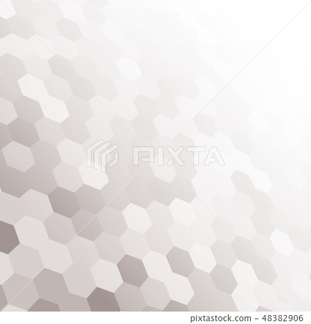 Perspective hexagon hex mosaic tile the background Perspective hexagon hex mosaic tile the background 48382906