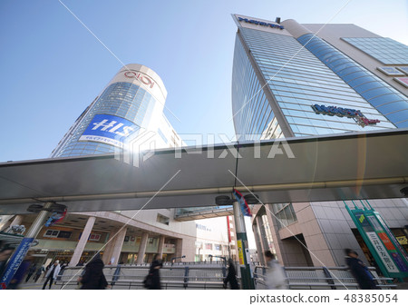 Kawasaki cityscape in Japan View of the cityscape, such as in front of Musashi Kotono mouth station (Mizoguchi station) 48385054