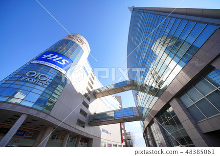 Kawasaki cityscape in Japan View of the cityscape, such as in front of Musashi Kotono mouth station (Mizoguchi station) 48385061