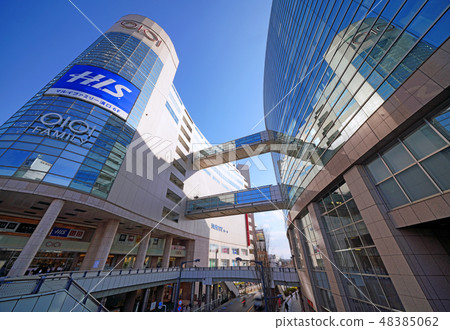 Kawasaki cityscape in Japan View of the cityscape, such as in front of Musashi Kotono mouth station (Mizoguchi station) 48385062