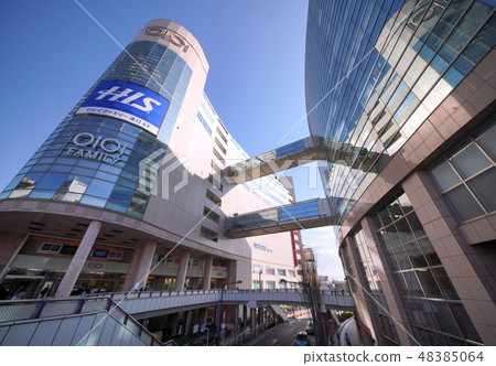 Kawasaki cityscape in Japan View of the cityscape, such as in front of Musashi Kotono mouth station (Mizoguchi station) 48385064
