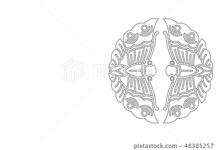 Warlord family crest line Otani Yoshinobu Warlord family crest line Otani Yoshinobu 48385257