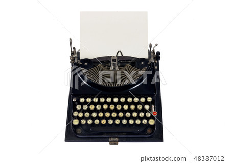 old typewriter 48387012