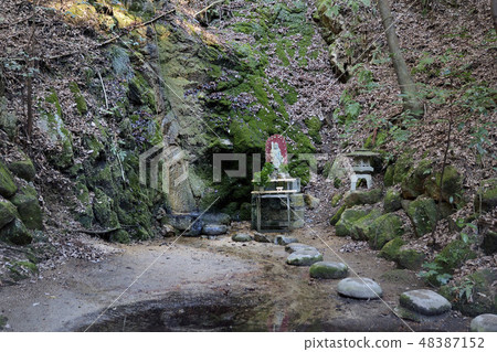 龍的瀑布秋天不動的星田妙高Miya Kano大阪 48387152